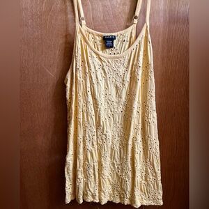 Torrid Yellow Sleeveless Camisole Top